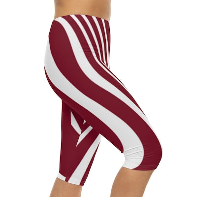 Women’s Capri Leggings (AOP)