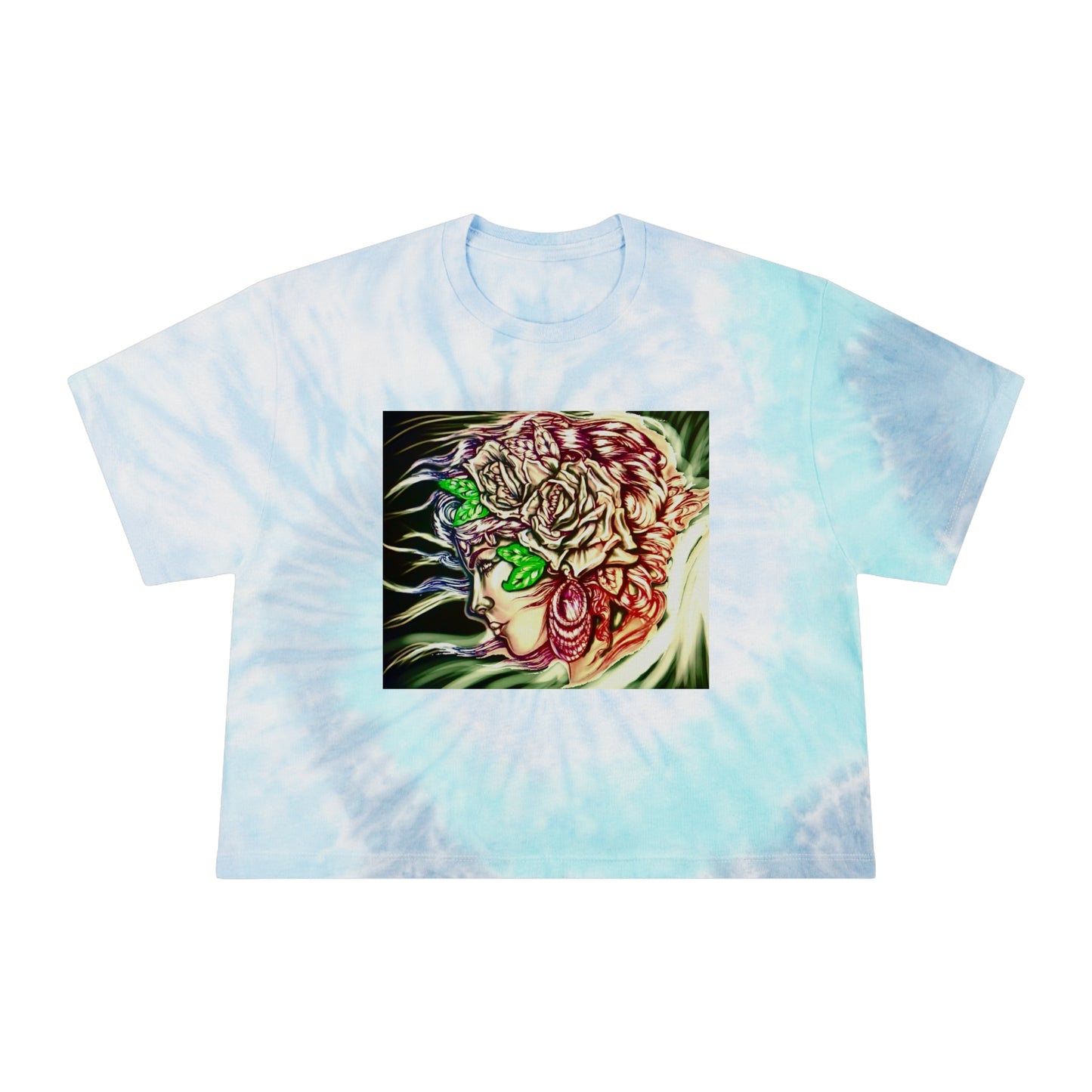 Women's Tie-Dye Crop Tee