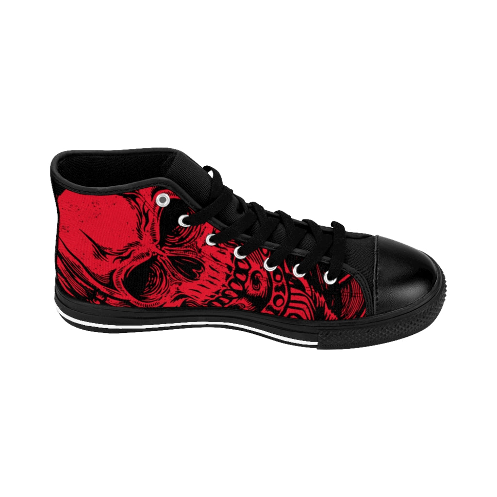 Red Skull Fashion Shoes