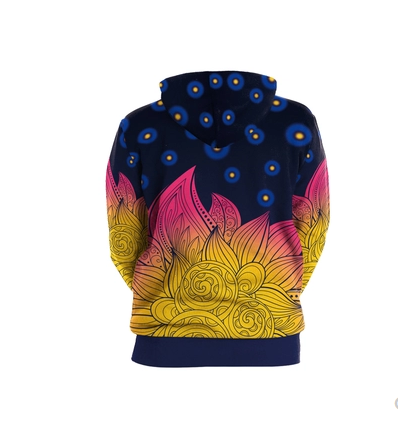 Romantic Starry 3D Digital Print Hoodie