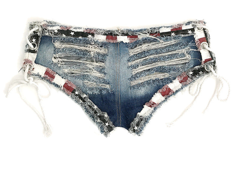 Women's jeans denim shorts