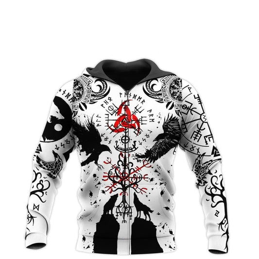 Tattooed 3D Printed Men's Harajuku Fashion Hoodie