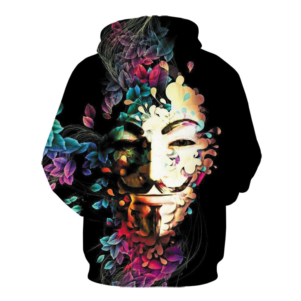 Clown 3D printed hoodie