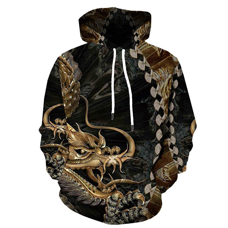 3D Lightning Lion King Hoodie