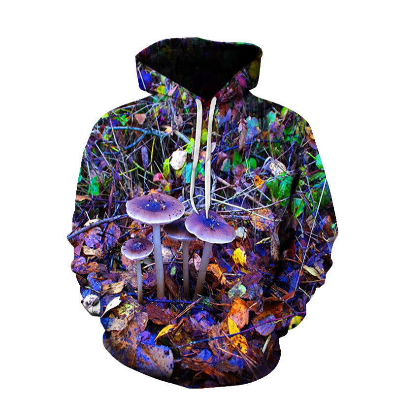 3D Digital Printing Couple Hoodie