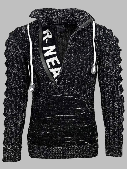 Loose Sweater Hooded Pullover Trend T-Shirt Men