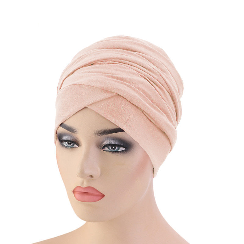 223 Stretch tail cap scarf cap Indian cap Muslim long-tail cap