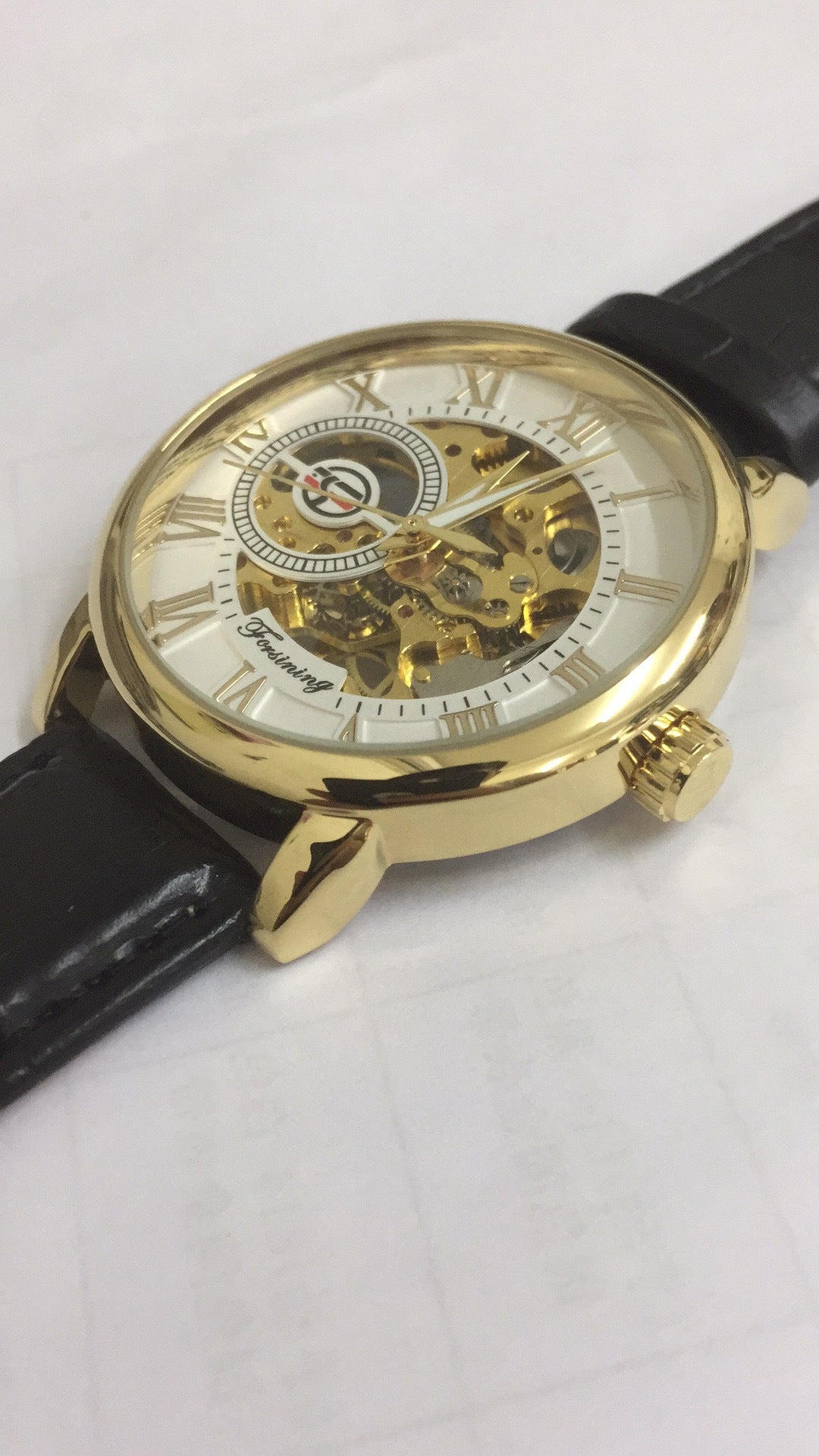 Mechanical Gold Watch Man Mens Watches Top Brand Luxury 2020 Design WINNER Watch Male Skeleton Leather Classic Relogio Masculino