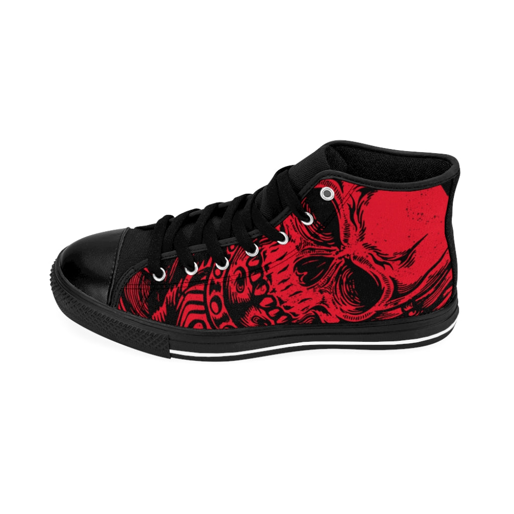 Red Skull Fashion Shoes