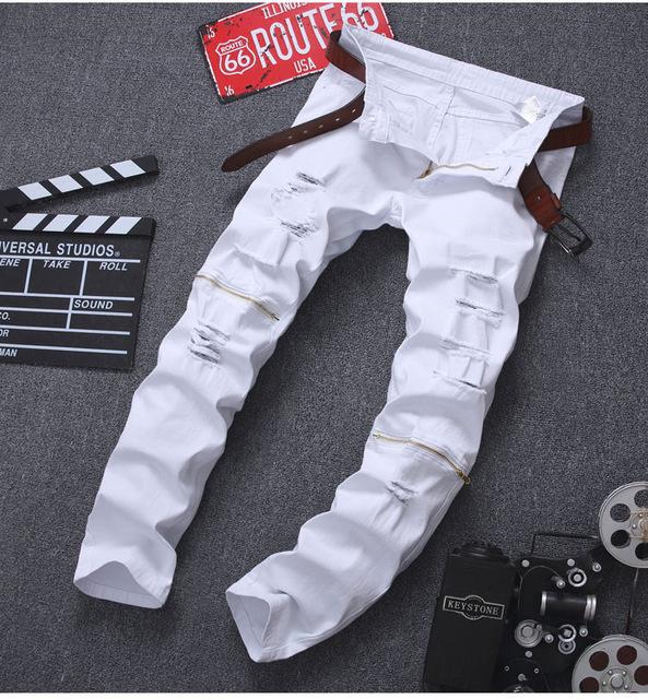 High Quality Biker Mens Jeans