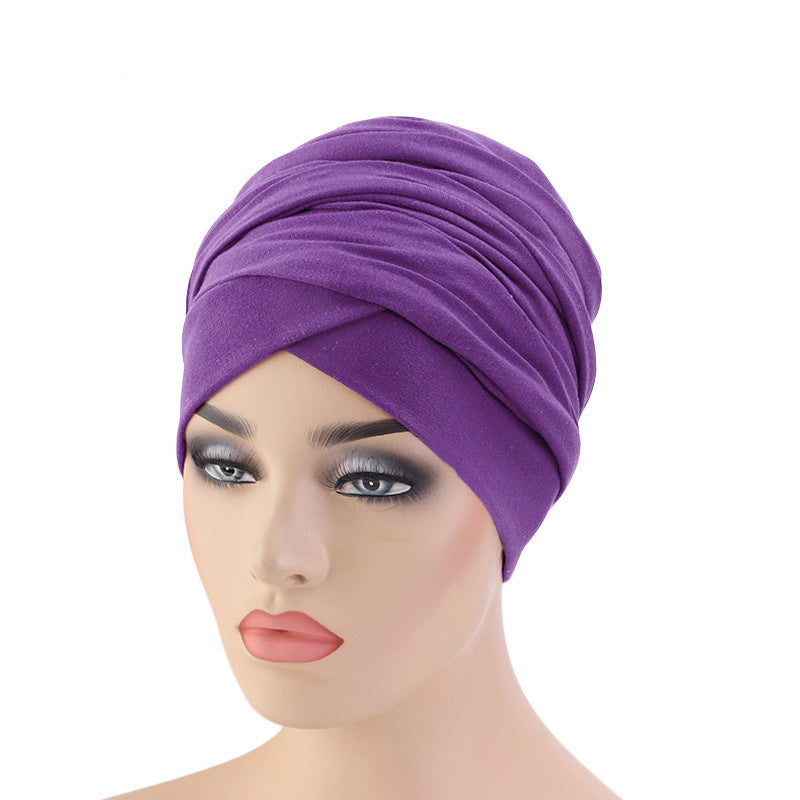 223 Stretch tail cap scarf cap Indian cap Muslim long-tail cap