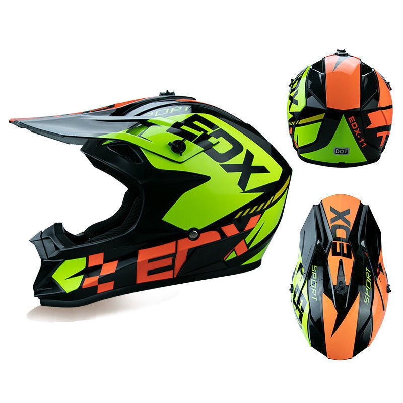 Motocross Helmet for Motorcycle Et Capacete de moto moto helmet combo