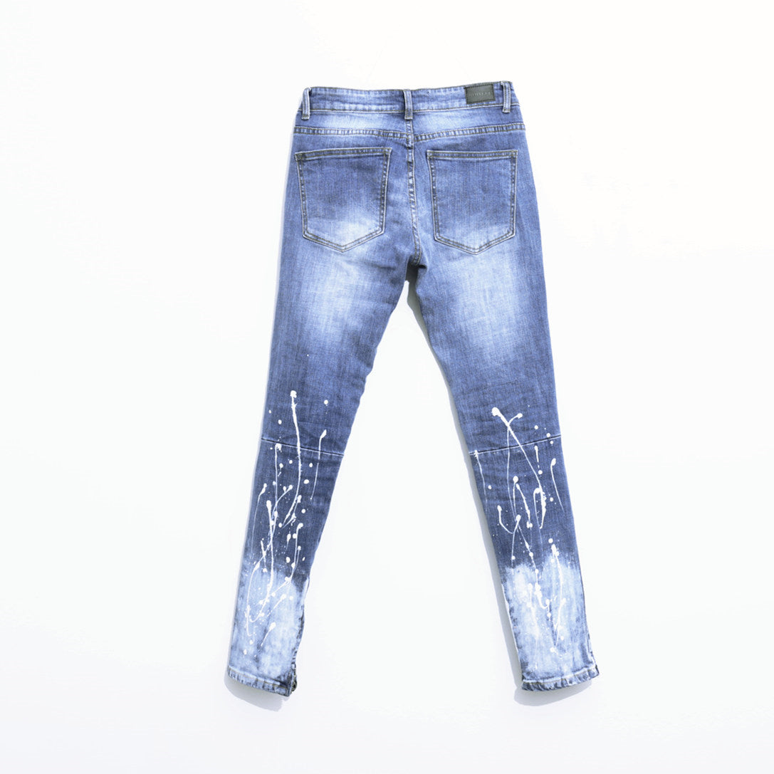 Painted jeans