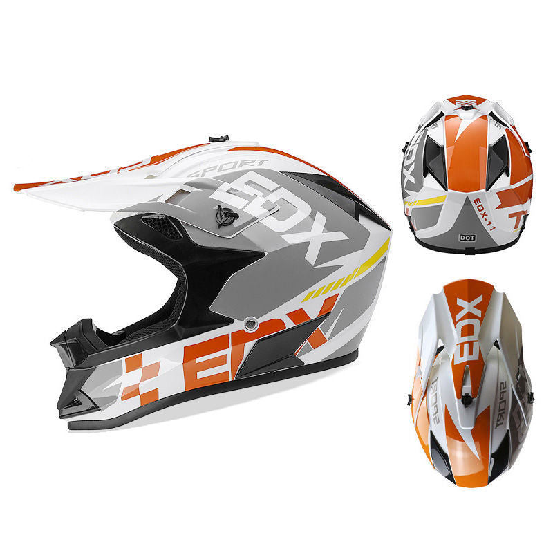 Motocross Helmet for Motorcycle Et Capacete de moto moto helmet combo