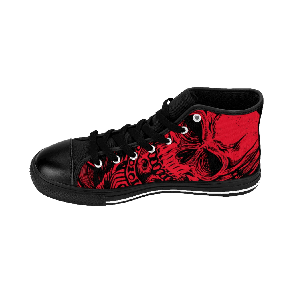 Red Skull Fashion Shoes