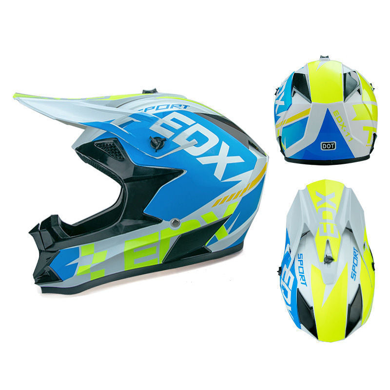 Motocross Helmet for Motorcycle Et Capacete de moto moto helmet combo