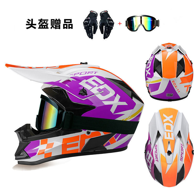 Motocross Helmet for Motorcycle Et Capacete de moto moto helmet combo