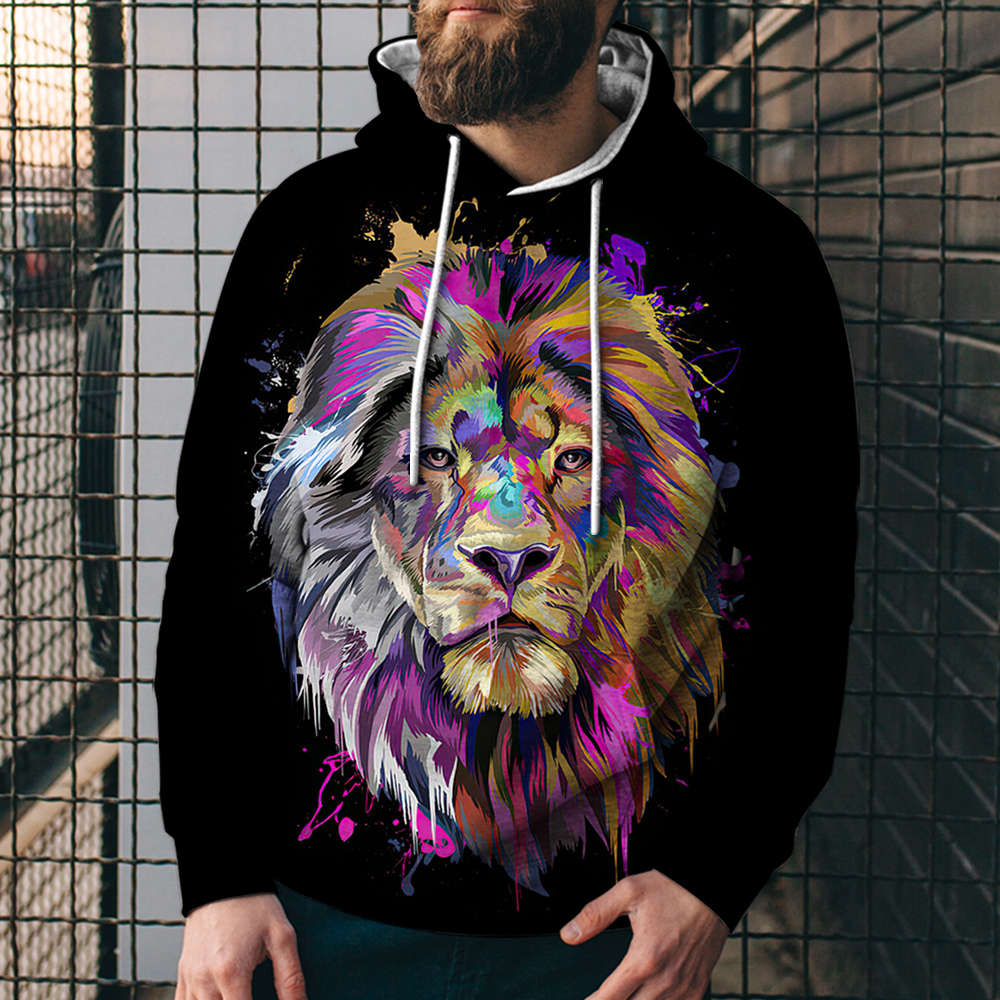 3D Digital Printing Sports Hoodie Sweatshirt