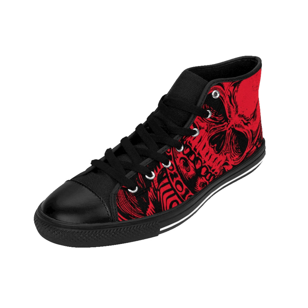 Red Skull Fashion Shoes