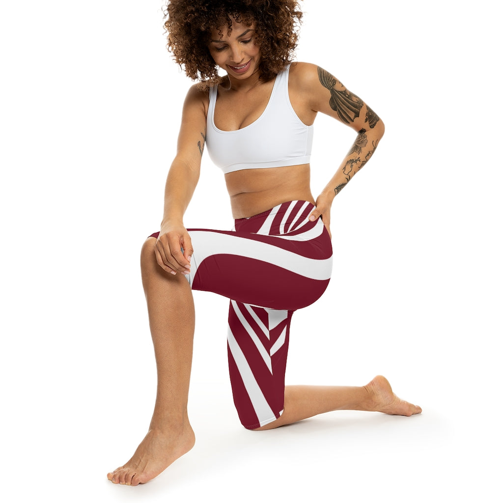 Women’s Capri Leggings (AOP)