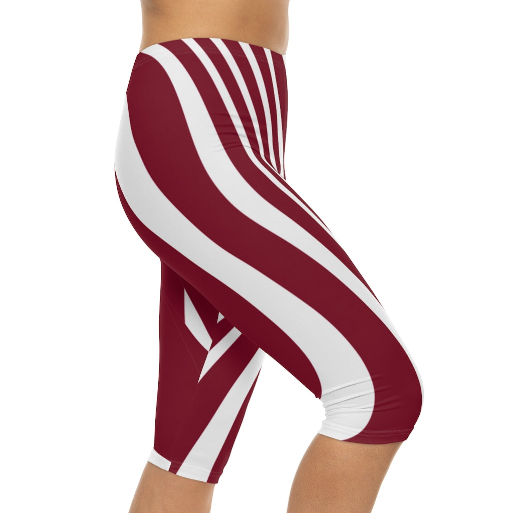 Women’s Capri Leggings (AOP)