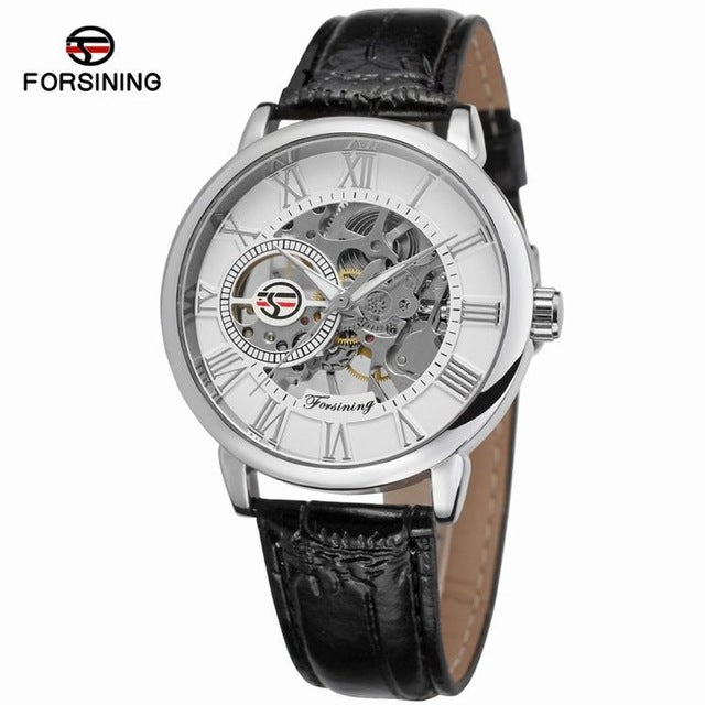 Mechanical Gold Watch Man Mens Watches Top Brand Luxury 2020 Design WINNER Watch Male Skeleton Leather Classic Relogio Masculino