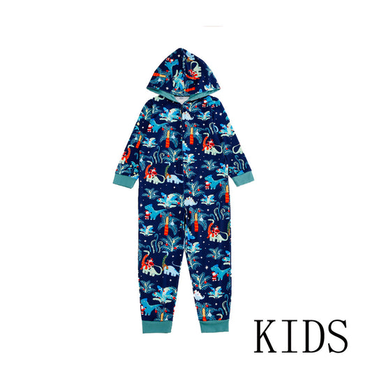 Clothing One-piece Christmas Parent-child Pajamas