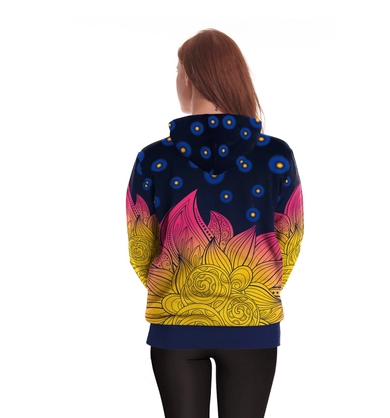 Romantic Starry 3D Digital Print Hoodie