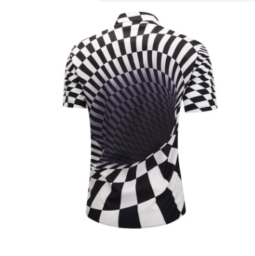 Illusion vortex 3D printed shirt