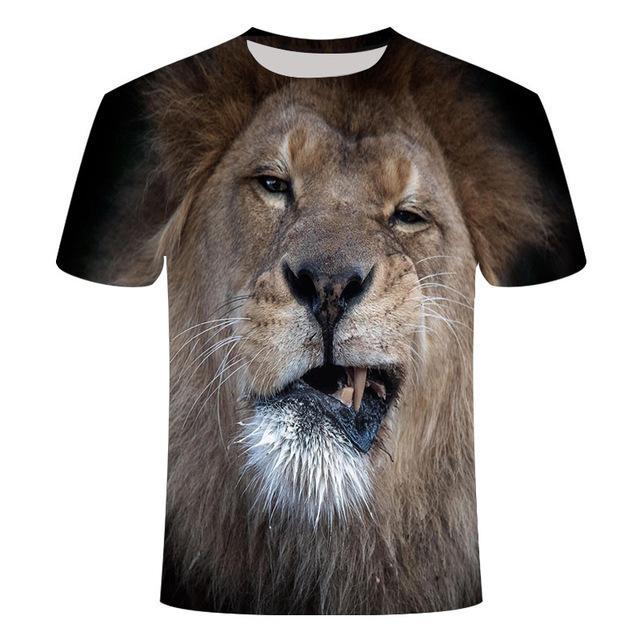 Men Animal T Shirt Orangutan /Monkey 3d Print Tshirt Men Funny Tees Tops Short Sleeve O -Neck 3d Print Summer Clothes