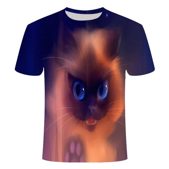 Men Animal T Shirt Orangutan /Monkey 3d Print Tshirt Men Funny Tees Tops Short Sleeve O -Neck 3d Print Summer Clothes