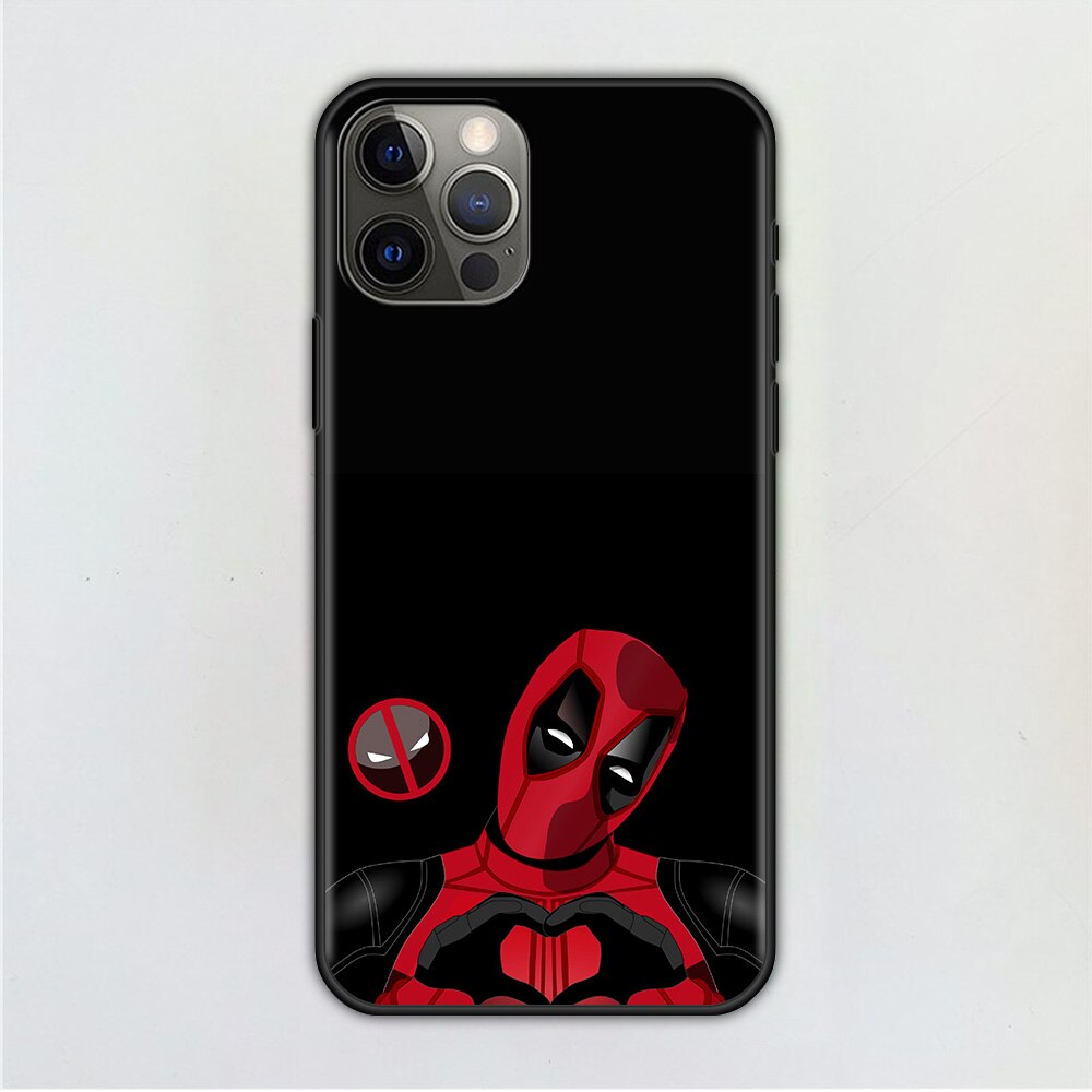 CellPhone Case For Apple iPhone 11 13  12 Pro Max Mini XR X 7 6S 8 Plus XS SE(2020) Smartphone Coque Deadpool