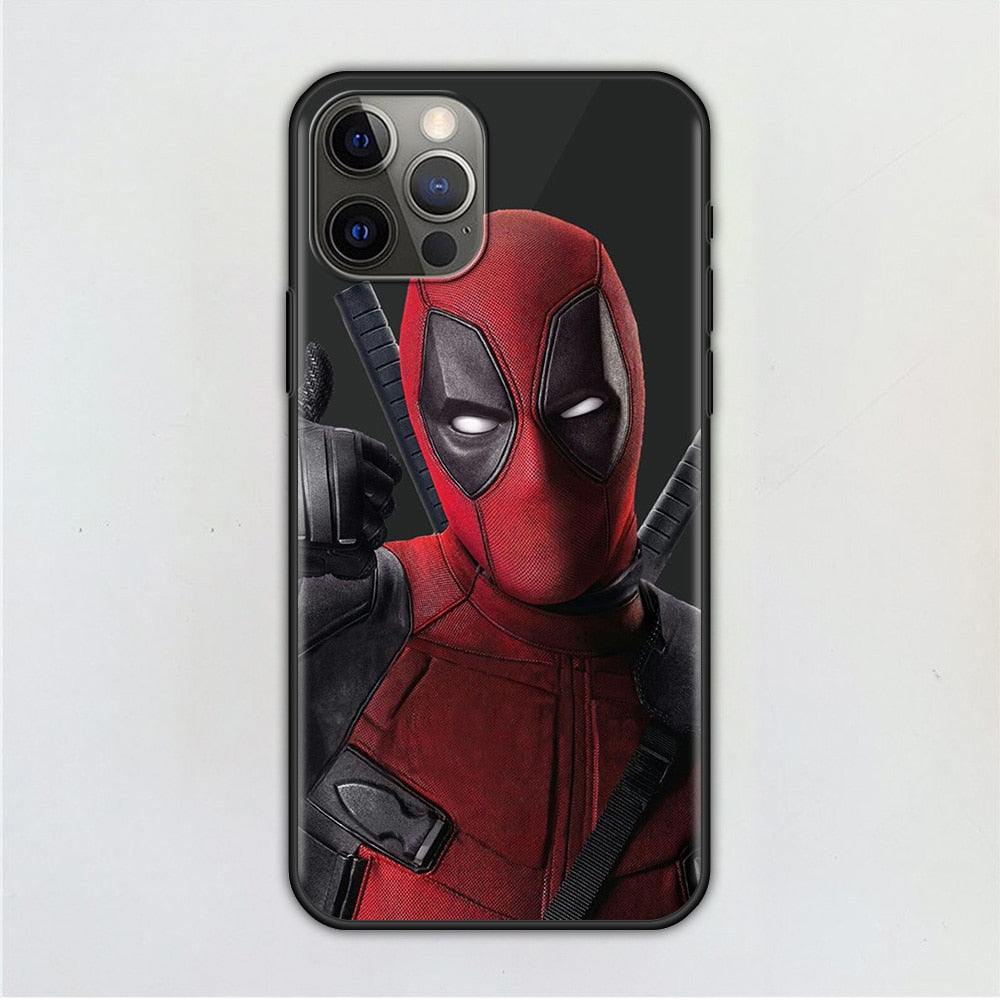 CellPhone Case For Apple iPhone 11 13  12 Pro Max Mini XR X 7 6S 8 Plus XS SE(2020) Smartphone Coque Deadpool