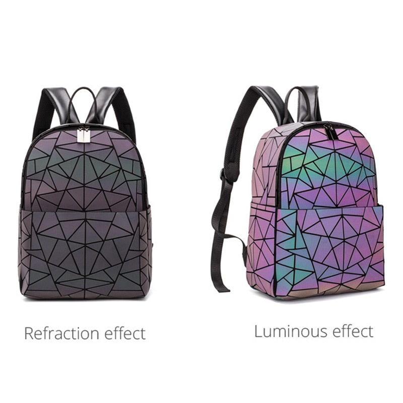 Women Backpack School Bag For Teenagers Girls Large Capacity Backpacks 2021 Travel Bags for School Back Pack holographic Bagpack