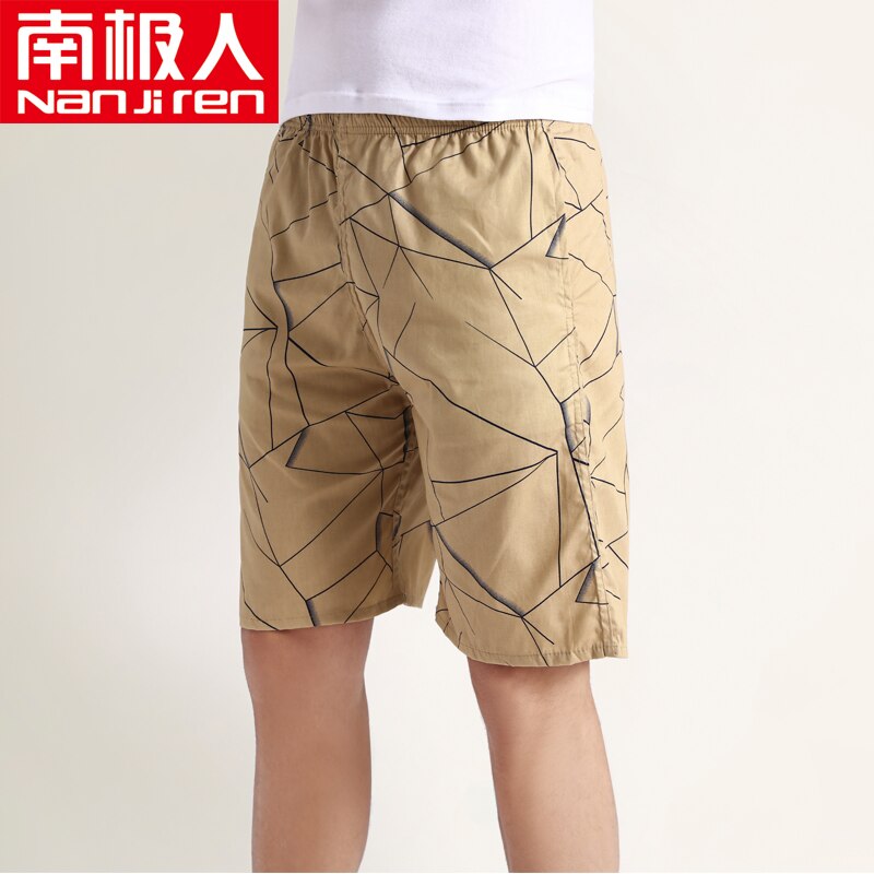 NANJIREN 2020 Summer Men Shorts Brand Breathable Male Casual Board Shorts Comfortable Plus Size Fitness Pants Man Beach Shorts