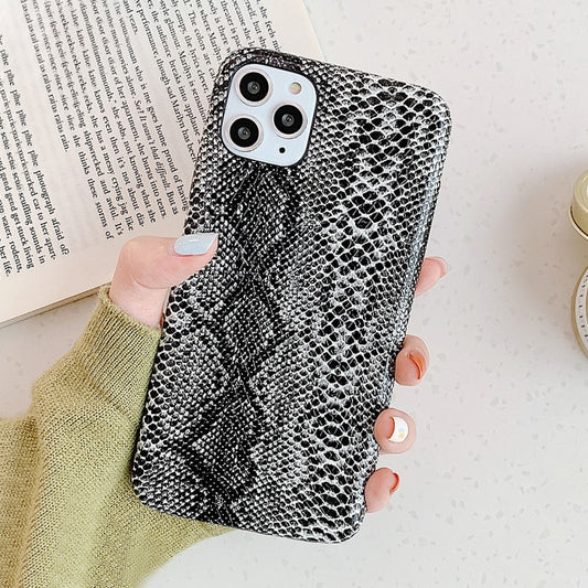 LACK Snake Skin PU Leather Cases For iphone 12 13Pro 11Pro Max 7 8 Plus X XS XR Phone Case Crocodile Texture Back Cover Coque