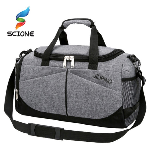 Hot Waterproof Men&#39;s Sports Gym Bag Women Travel Handbag Large Outdoor Tote Luggage Yoga For Fitness Shoulder Duffle Bags