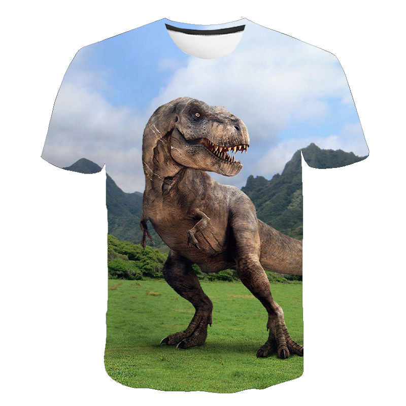 New Jurassic Park 3D Print T-shirt Jurassic World Dinosaur Men Women Fashion T Shirt Kids Children Tshirt Tops Boy Girl Clothing