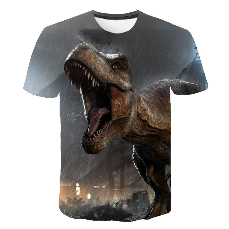 New Jurassic Park 3D Print T-shirt Jurassic World Dinosaur Men Women Fashion T Shirt Kids Children Tshirt Tops Boy Girl Clothing