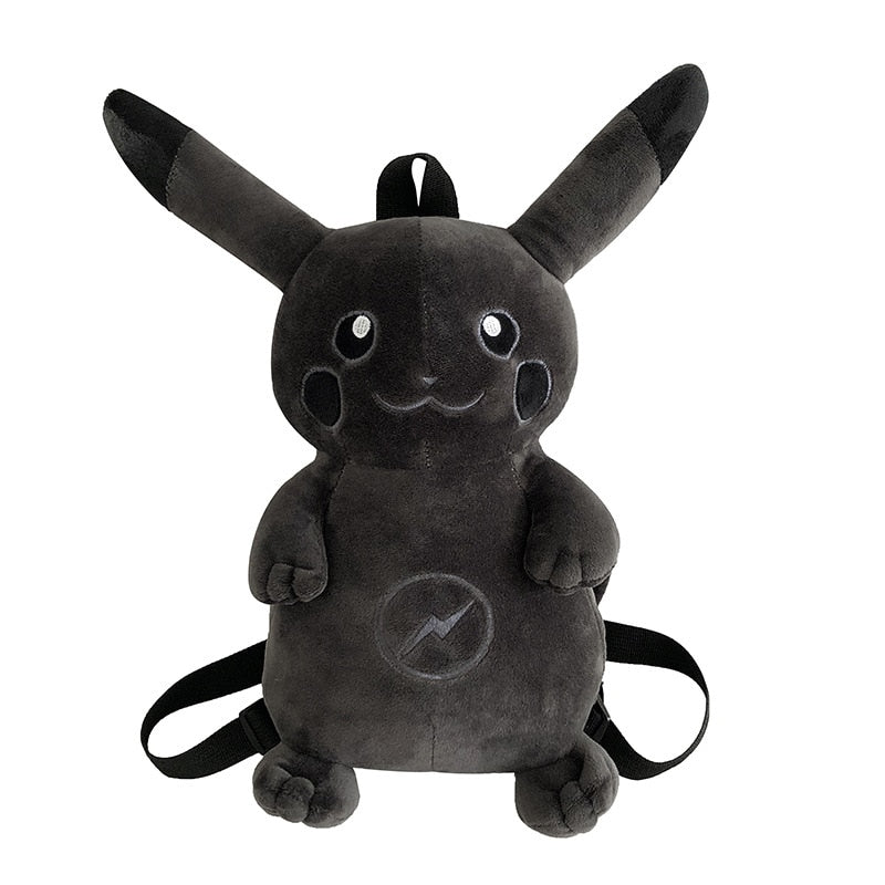 42cm Cute Cartoon Animal Monsters Lightning Dark PikaghNing Plush Toy Children Women Backpack Shoulder Bags Good Quality