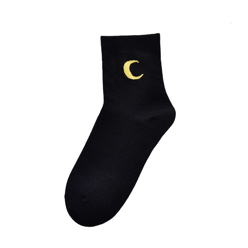 Women Solid Lovely Patterned Harajuku Socks Cotton Casual Cute Animal New Year Gift Socks For Female Sweat Absorption Breathable