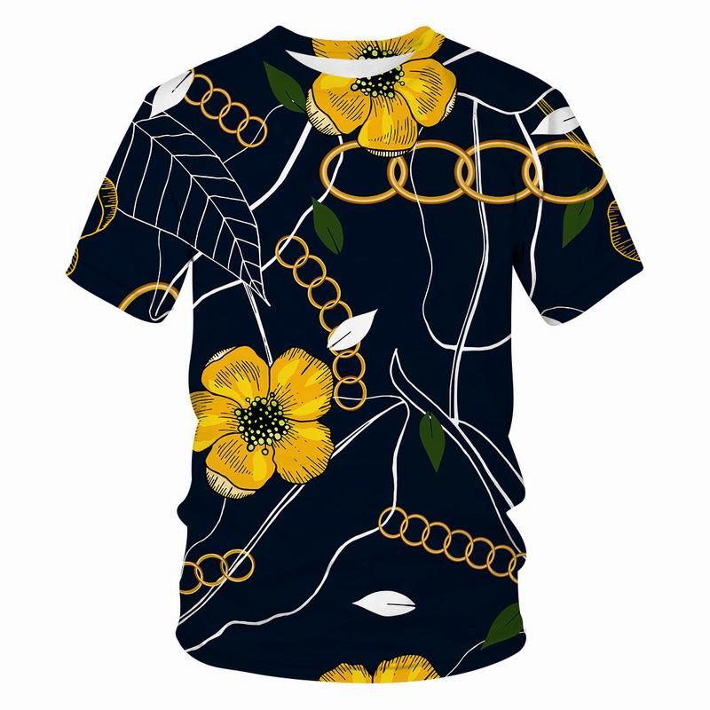 New Summer Chain series t shirt men/women 3D printed casual Harajuku style Fashion hot tshirt streetwear Men clothing tops