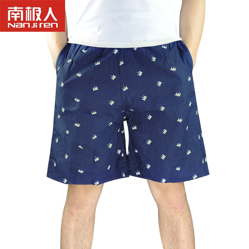 NANJIREN 2020 Summer Men Shorts Brand Breathable Male Casual Board Shorts Comfortable Plus Size Fitness Pants Man Beach Shorts