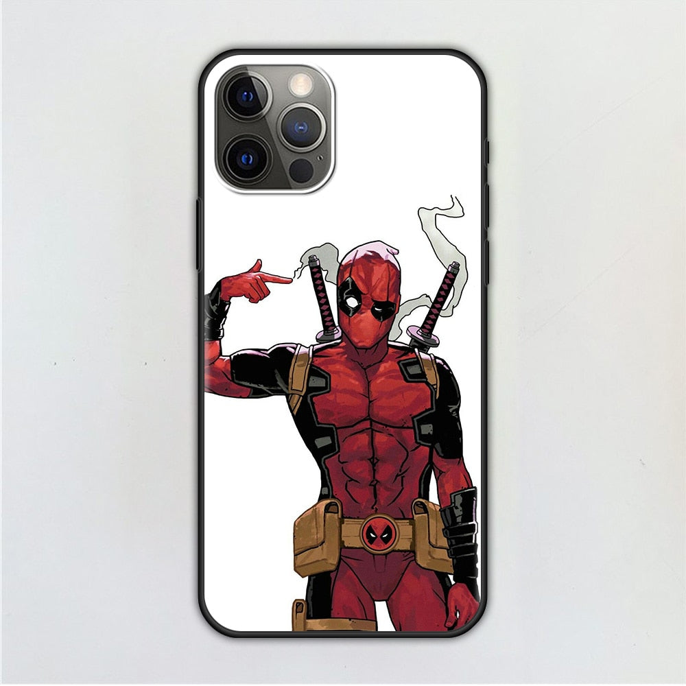 CellPhone Case For Apple iPhone 11 13  12 Pro Max Mini XR X 7 6S 8 Plus XS SE(2020) Smartphone Coque Deadpool