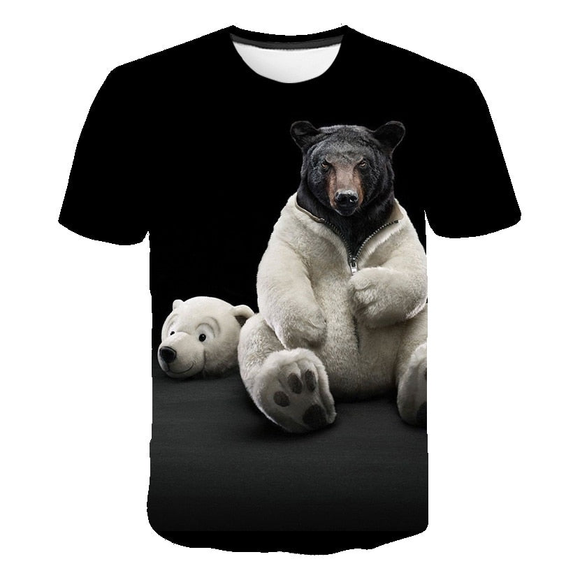 Summer Russian Flag t shirt Men Russia T-shirt Fitness Bear T Shirt 3d Anime Tshirts Sexy Male Shirts Casual Tops Mens Clothing