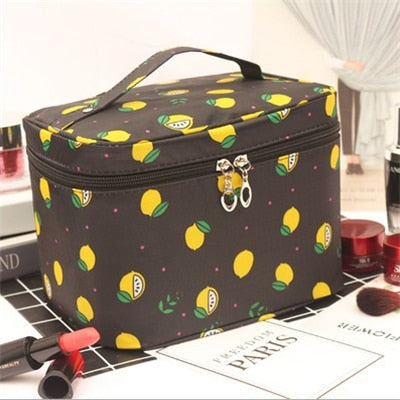 Travel Waterproof Portable Women Makeup Bag High Capacity Toiletries Organizer Storage Cosmetic Cases Zipper Wash Beauty Pouch