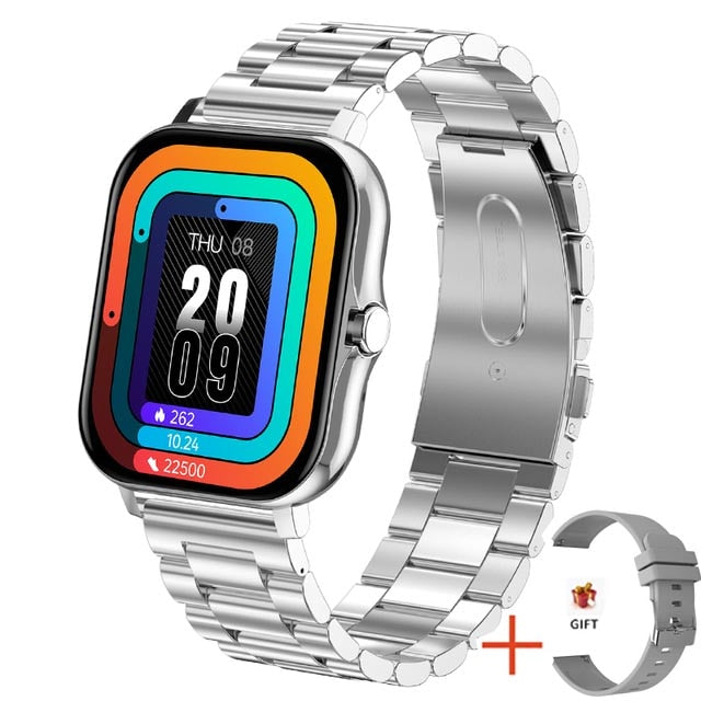 For Xiaomi Samsung Android Phone Reloj Inteligente Mujer Custom Dial Smart watch Women Bluetooth Call 2021 Smart Watch Men +Box