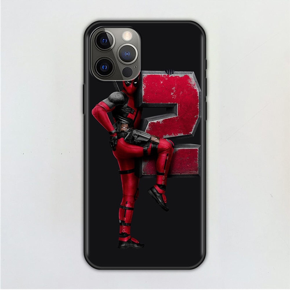 CellPhone Case For Apple iPhone 11 13  12 Pro Max Mini XR X 7 6S 8 Plus XS SE(2020) Smartphone Coque Deadpool