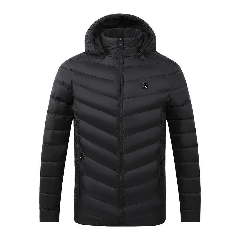 4 Areas Winter Outdoor Charging Heating Jackets Temperaturing Heated Jackets USB Men's Women's Warm Sports Thermal Heatable Vest