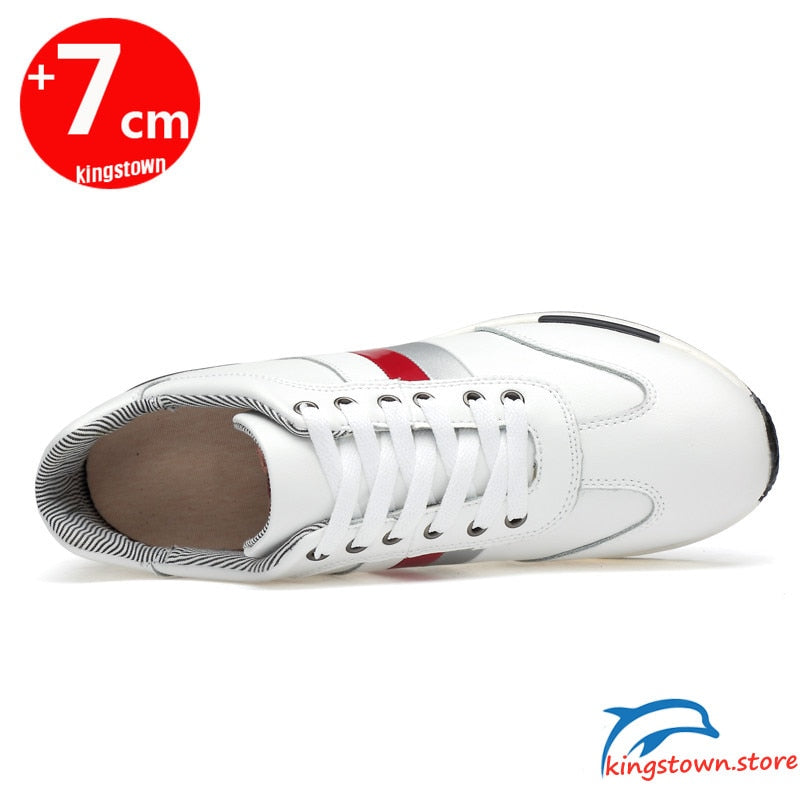 Elevator Shoes Men Sneakers Heightening Shoes Man Increase Shoes Height Increase Insole 7CM  Tall Shoes